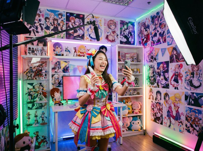 蜜桃cosplay二次元拍摄